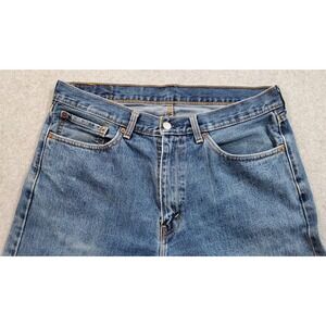 Levi's 505 Men's Straight Leg‎ Blue Jeans, Regular Fit, Size 36x34, 100% Cotton